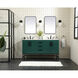 Eugene 60 X 22 X 33.5 inch Green Vanity Sink Set