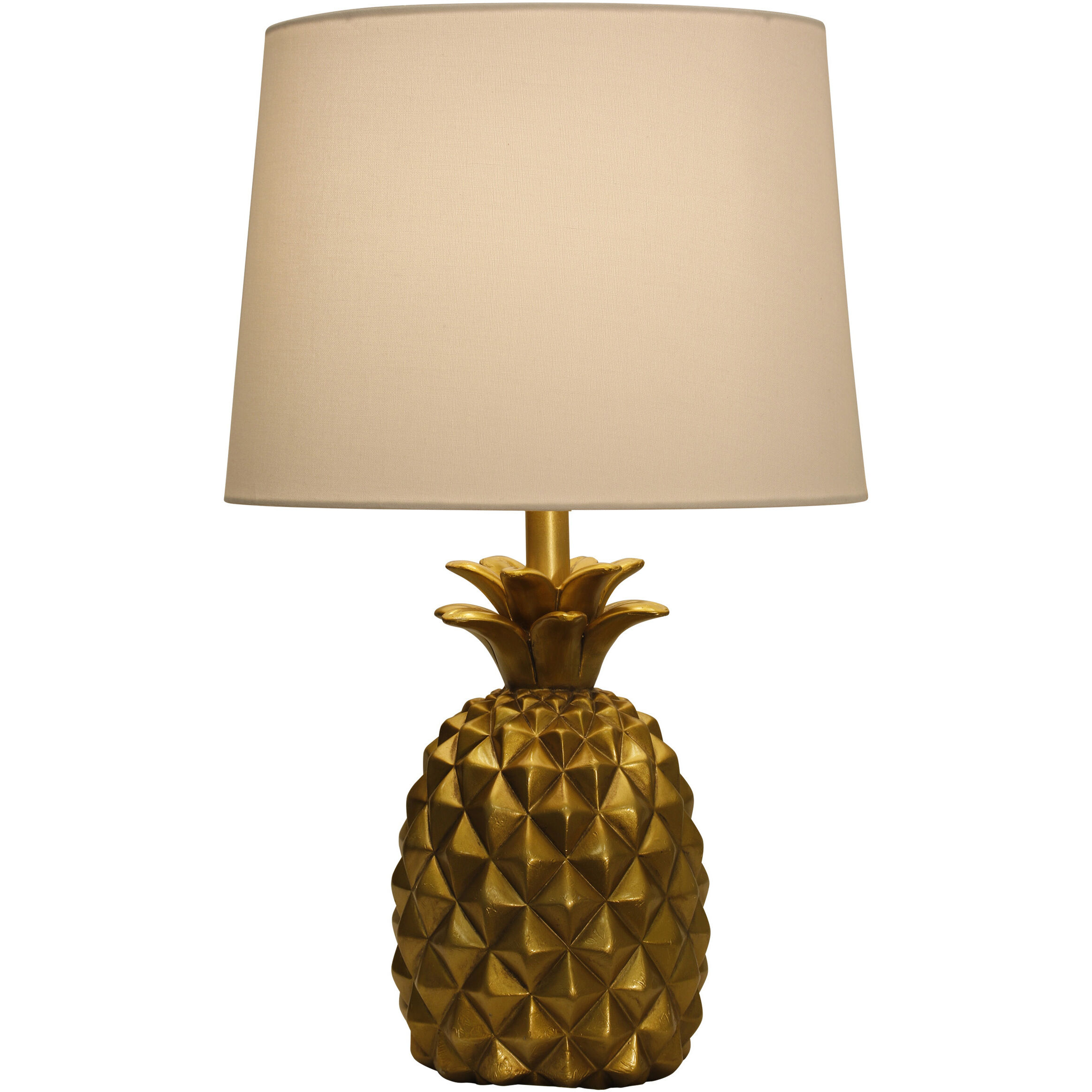Signature 25 inch 100 watt Gold Table Lamp Portable Light