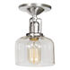 Union Square 1 Light 5 inch Pewter Flush Mount Ceiling Light