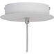 Ridgeway LED 11.5 inch White Pendant Ceiling Light
