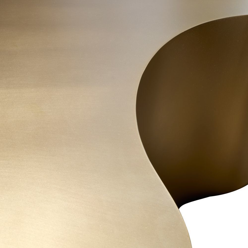 Meadow 36 X 14 inch Antique Brass Coffee Table