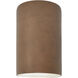 Ambiance 1 Light 5.75 inch Terra Cotta Wall Sconce Wall Light