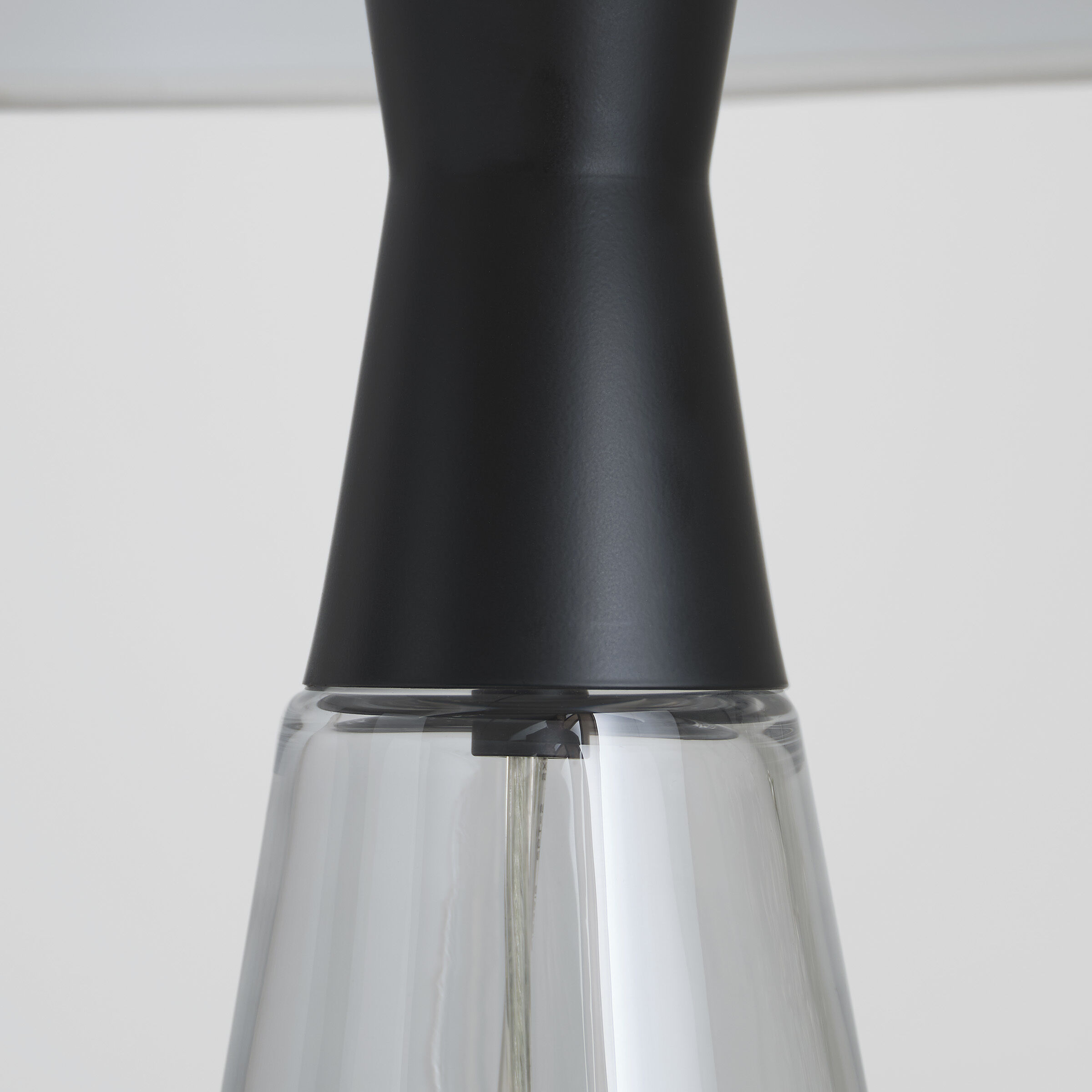 Drew & Jonathan Pender 20.75 inch 9.00 watt Midnight Black Table Lamp Portable Light