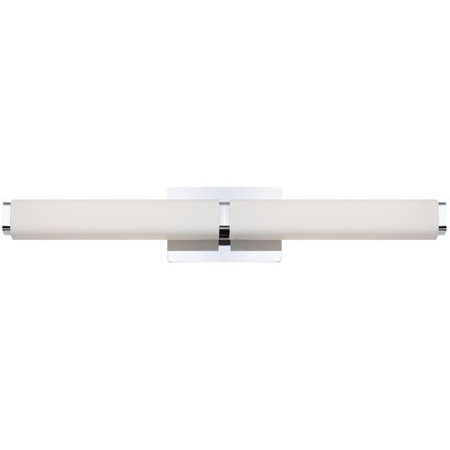 Vogue LED 27 inch Chrome Bath Vanity & Wall Light in 3000K, 27in.