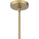 Nestor 3 Light 36 inch Legacy Brass Pendant Ceiling Light