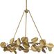 Laurel 6 Light 28 inch Gold Ombre Chandelier Ceiling Light, Design Series