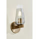 Rex 1 Light 4.75 inch Patina Brass Wall Sconce Wall Light