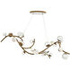Forever Audacity LED 57 inch French Gold Linear Pendant Ceiling Light