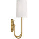 kate spade new york Spencer 2 Light 10.75 inch Burnished Brass Double Sconce Wall Light