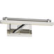 Sean Lavin Kal 11 watt 12 inch Polished Nickel Picture Light Wall Light