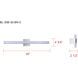 Jonah LED 30 inch Brushed Nickel Vanity Light Wall Light