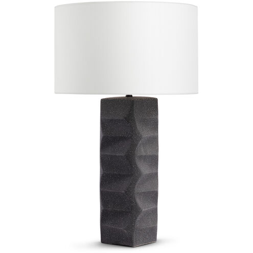 Bond 28 inch 150.00 watt Charcoal Textured Table Lamp Portable Light