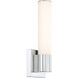Vantage LED Chrome Wall Sconce Wall Light, Round