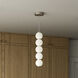 Alora Mood Bijou Pendant Ceiling Light in Brushed Nickel
