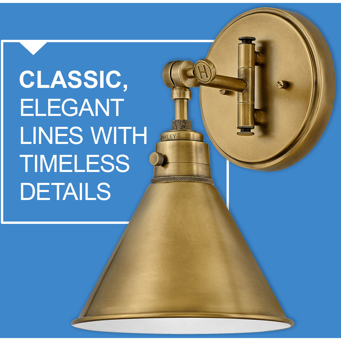 Arti 1 Light 7.75 inch Heritage Brass Indoor Wall Sconce Wall Light