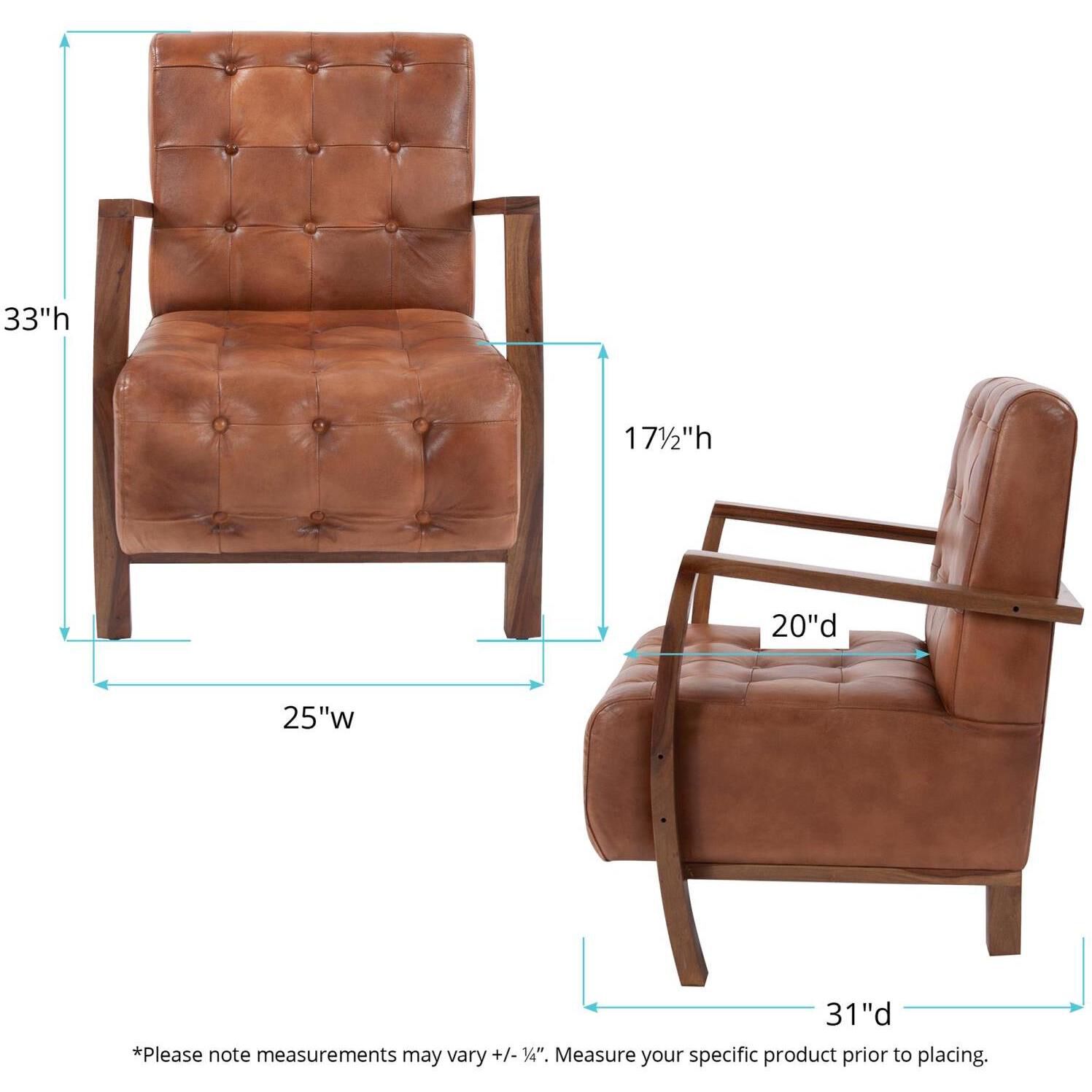 Davenport Bourbon Brown Chair