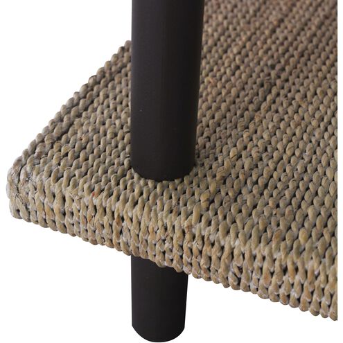 Riverview 50 X 26 inch Checkmate White with Natural and Gray Coffee Table