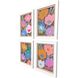 Propac Multi and Pink and Green and Blue Framed Art, Propac