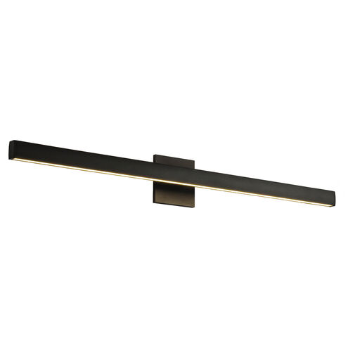 Vera LED 37.88 inch Black Bath Vanity Light Wall Light