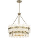 Bancroft 5 Light 24 inch Noble Brass Chandelier Ceiling Light