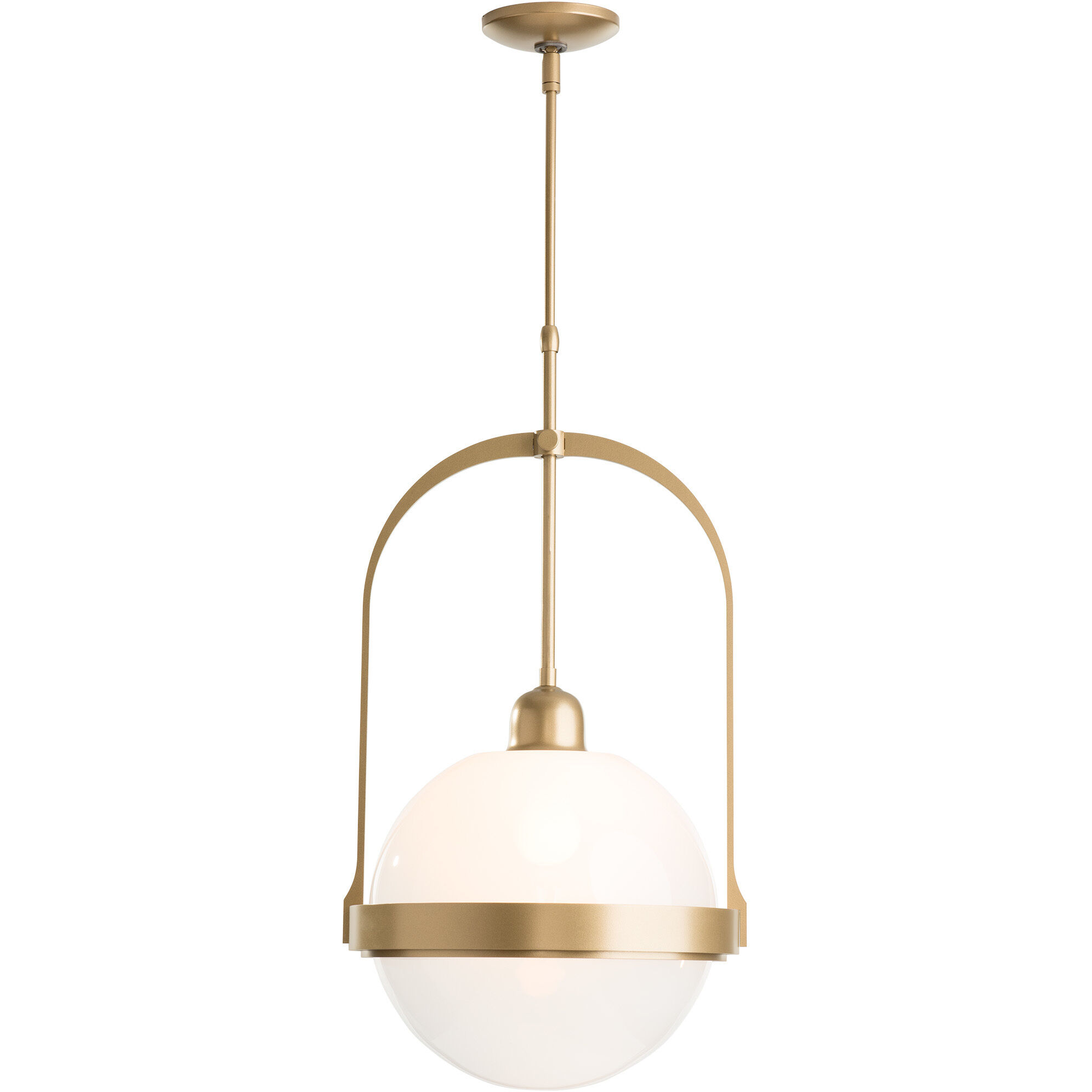Atlas 1 Light 13.4 inch Natural Iron Pendant Ceiling Light - Open Box