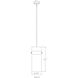 Fontaine 3 Light 9 inch Rubbed Brass Pendant Ceiling Light