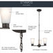 Stamos 3 Light Olde Bronze Chandelier Ceiling Light, Small, 1 Tier
