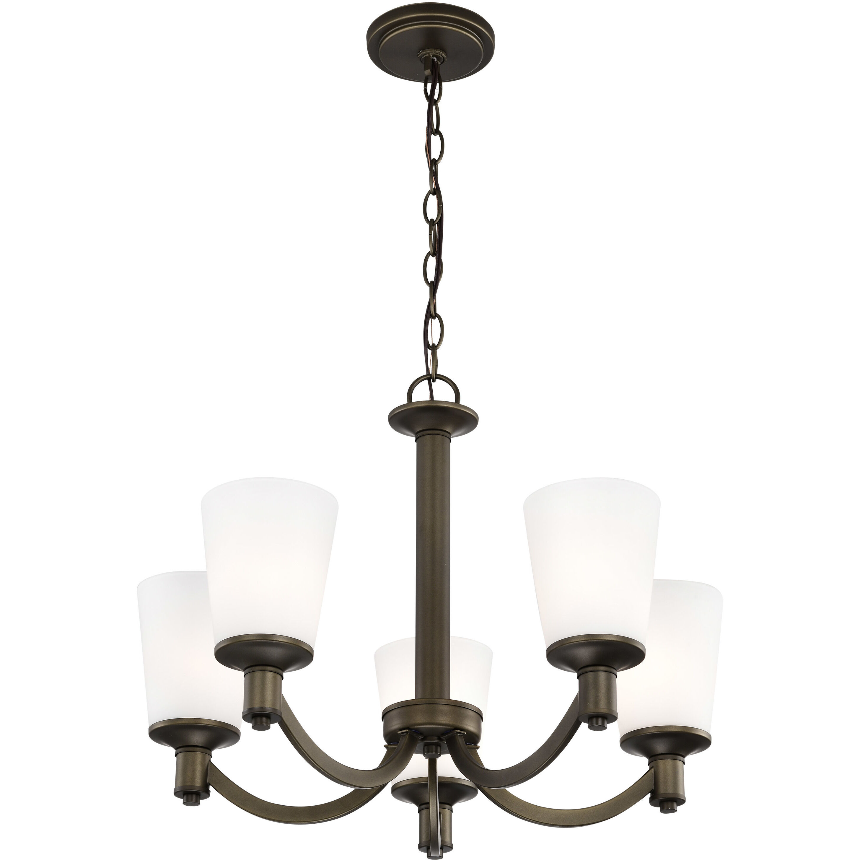 Laguna 5 Light 23 inch Forest Bronze Chandelier Ceiling Light