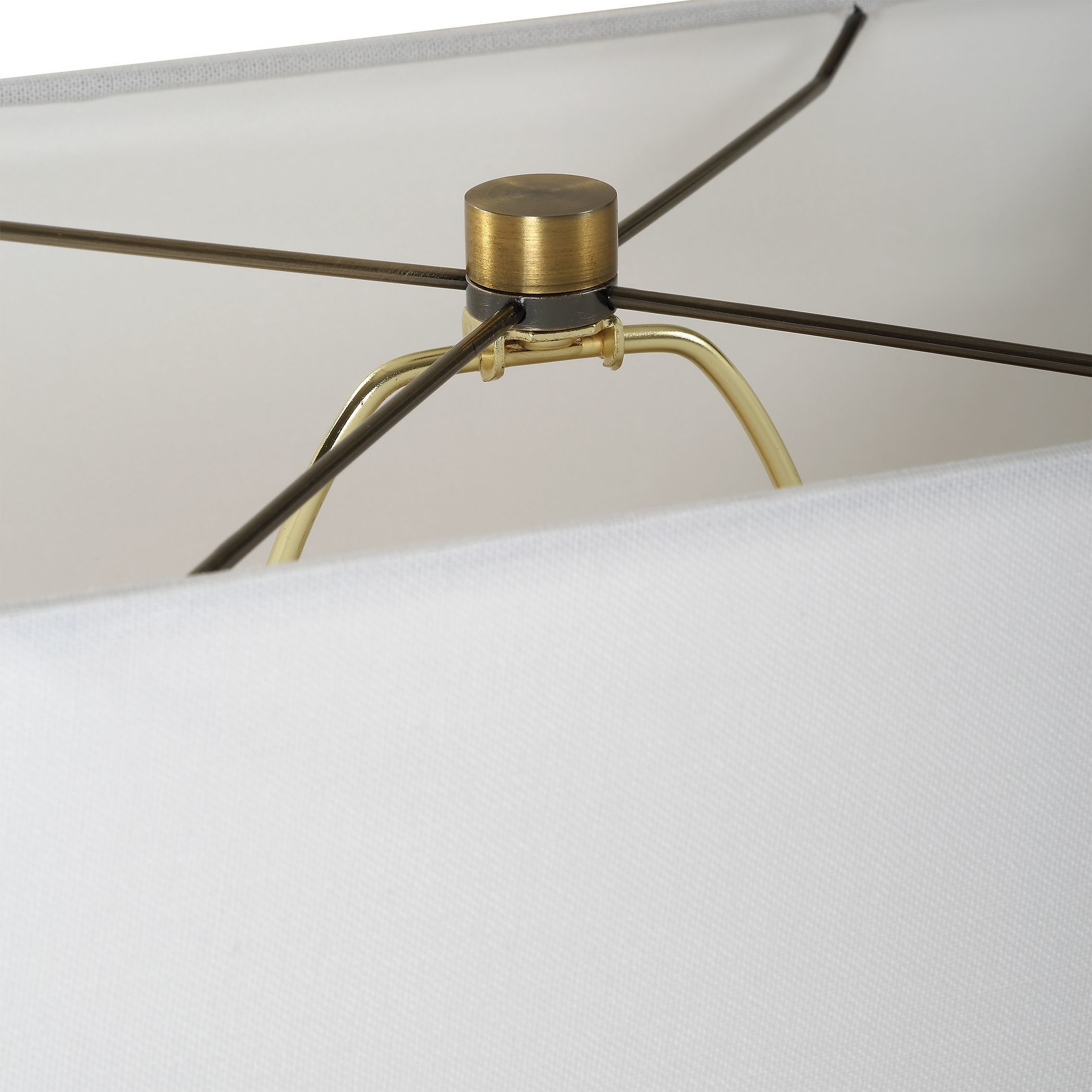 Basalt 27.25 inch 150.00 watt Black Stone with Antique Brass and Crystal Table Lamp Portable Light