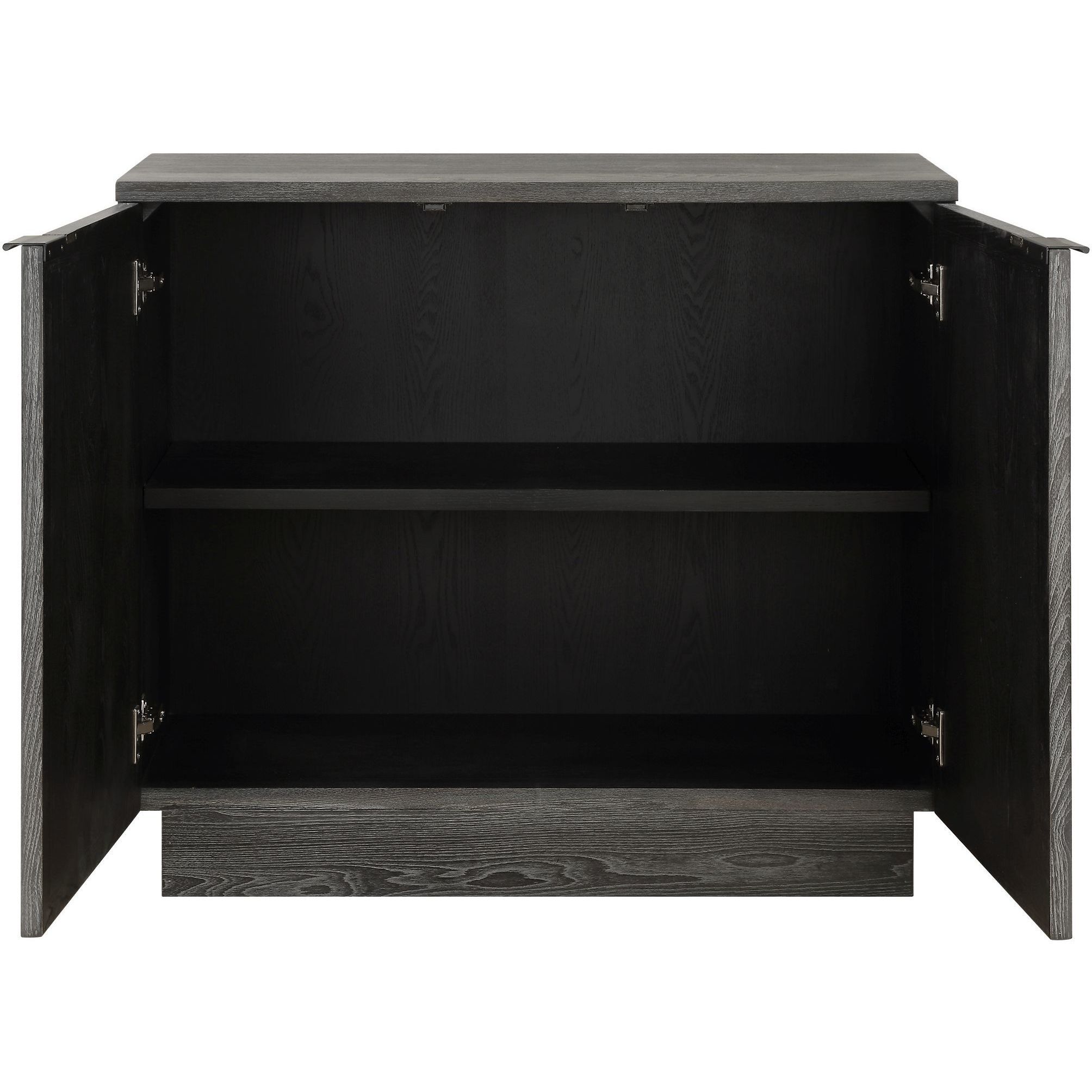 Shelby Ebony Stain 2 Door Cabinet