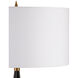 Fiction 71 inch 150 watt Bronze/Antique Brass Floor Lamp Portable Light