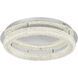 Bowen 1 Light 26 inch Chrome Flush Mount Ceiling Light