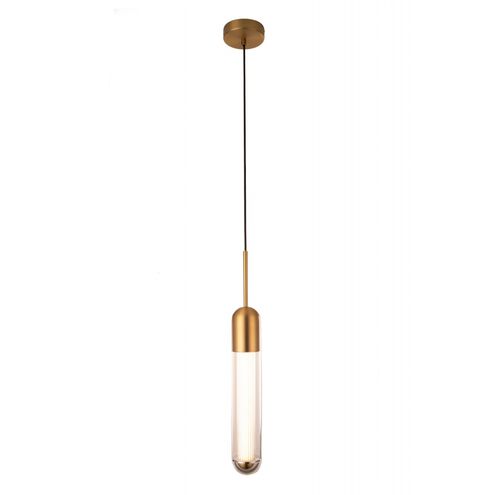 Nautilus 3 inch Aged Brass Pendant Ceiling Light