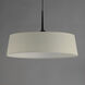 Paramount LED 21.25 inch Natural Aged Brass Single Pendant Ceiling Light