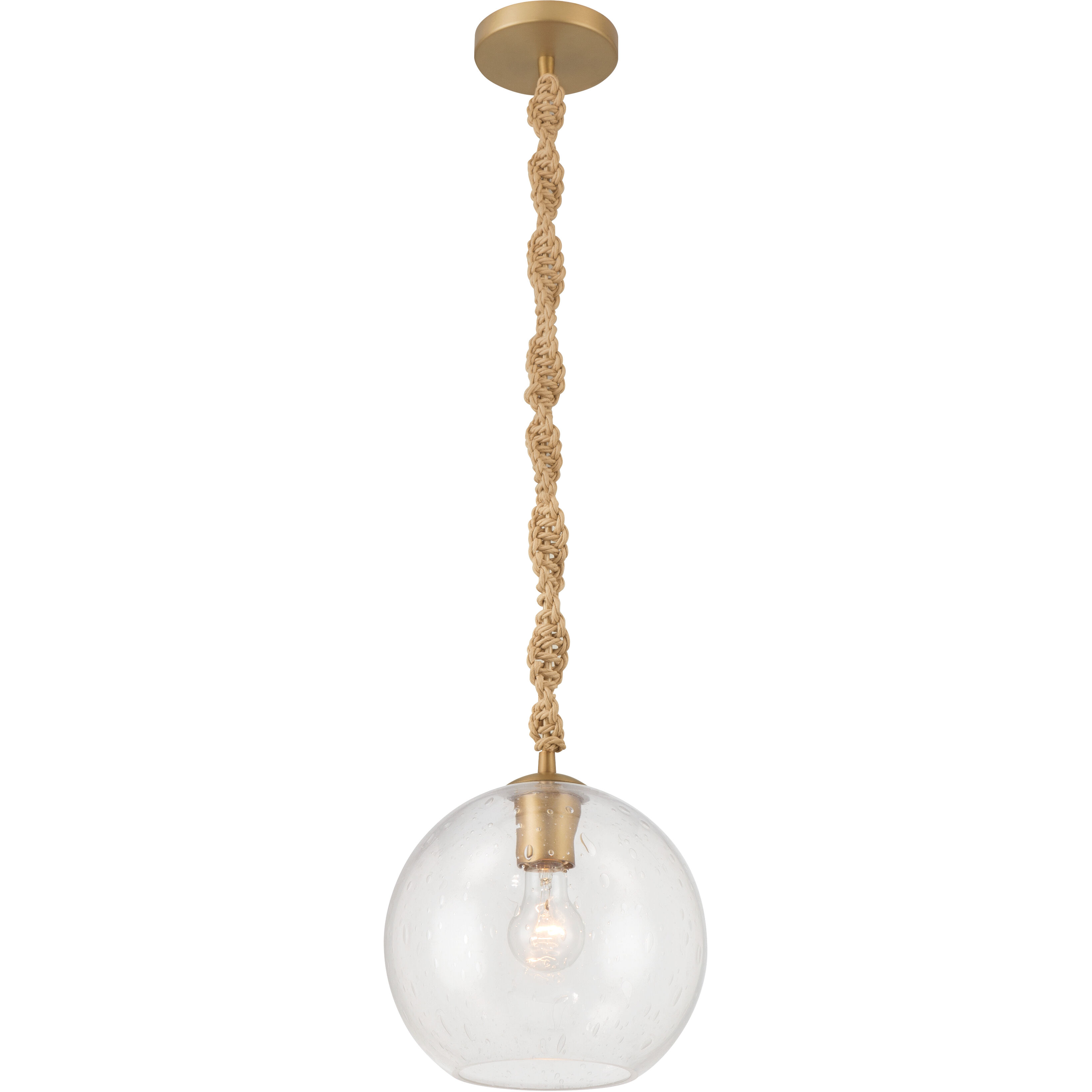 Elyric 1 Light 9.75 inch Legacy Brass Mini Pendant Ceiling Light