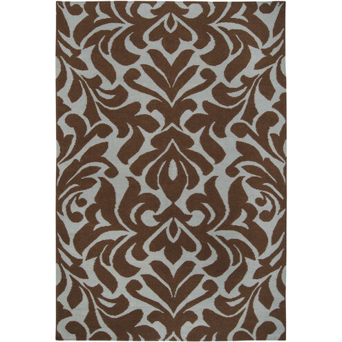 Market Place 66 X 42 inch Sage, Dark Brown Rug