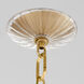 Alice 3 Light 11.25 inch Aged Brass Pendant Ceiling Light