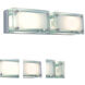 Bric 2 Light 10.25 inch Chrome Wall Sconce Wall Light
