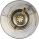 Curry 1 Light 6 inch Antique Gold Bell Mini Pendant Ceiling Light