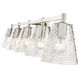 Analia 5 Light 45.75 inch Brushed Nickel Vanity Wall Light