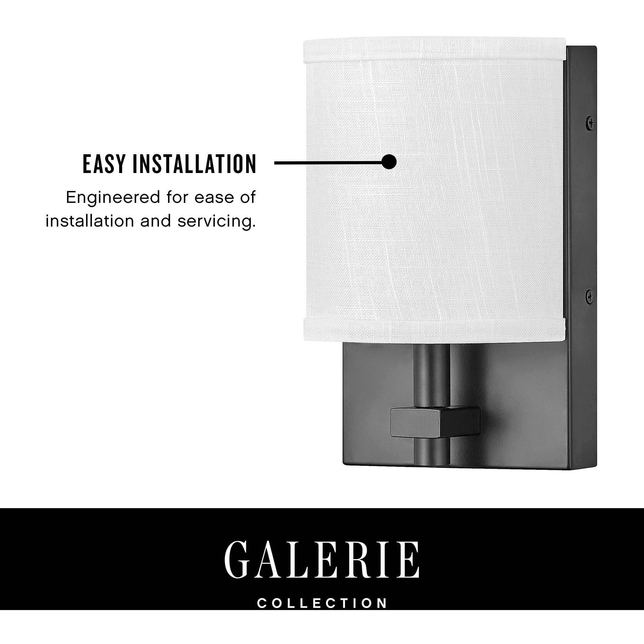 Galerie Avenue LED 6 inch Heritage Brass ADA Indoor Wall Sconce Wall Light
