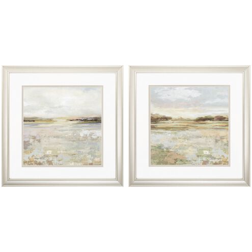 Landscapes Collection Orange Framed Art