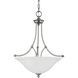 Harmony 3 Light 21 inch Satin Pewter Pendant Ceiling Light