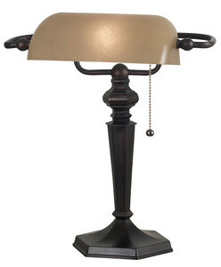 Chesapeake 15 inch 60.00 watt Oil Rubbed Bronze Desk Lamp Portable Light