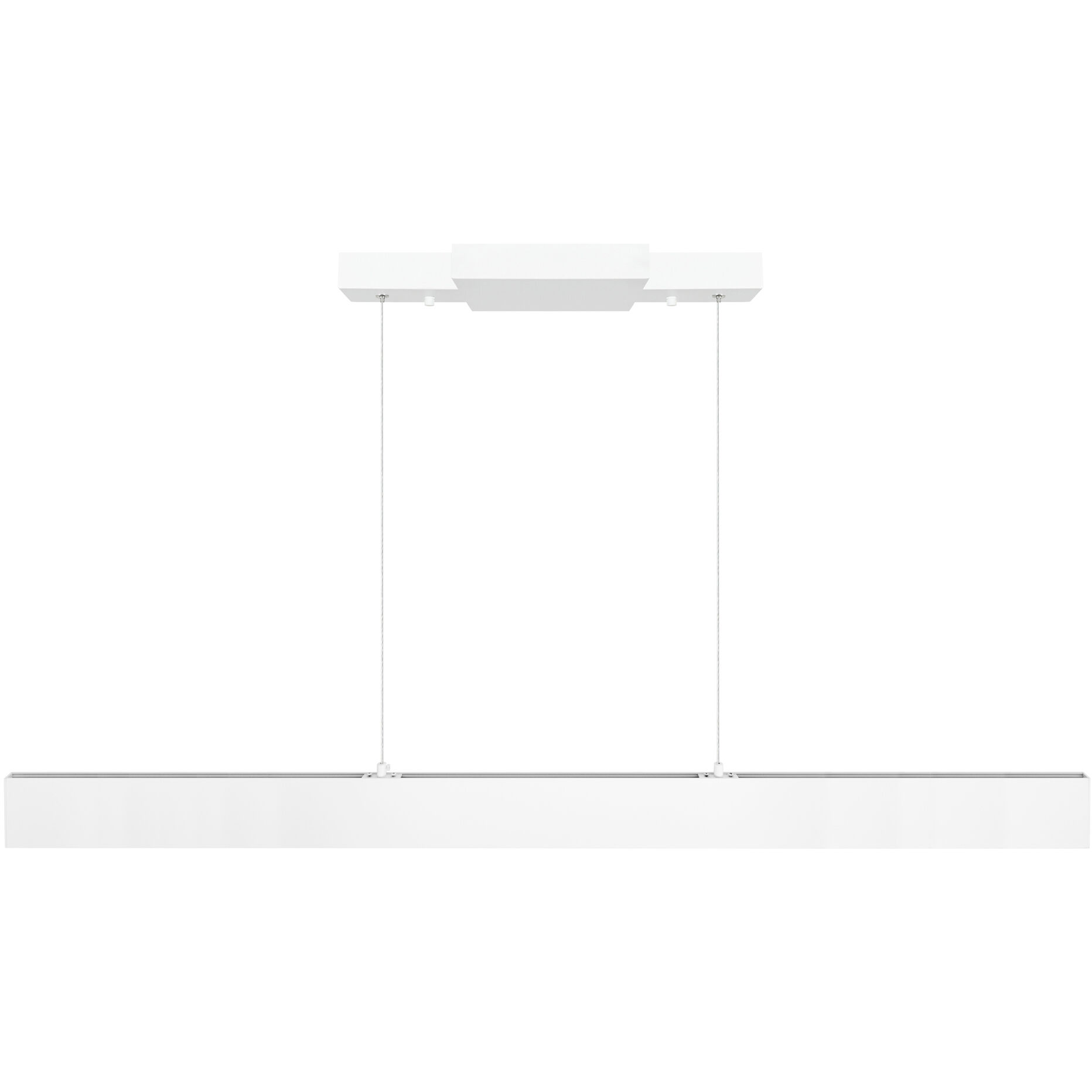 Krista LED 47 inch Satin White Pool Table Light Ceiling Light