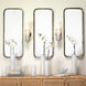 Ariel White Glass Shells, Set of 2