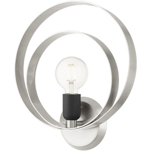 Modesto 1 Light 12 inch Brushed Nickel ADA ADA Single Sconce Wall Light