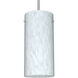 Stilo 12 LED Satin Nickel Cord Pendant Ceiling Light