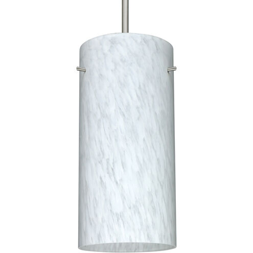 Stilo 12 LED Satin Nickel Cord Pendant Ceiling Light