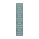 Marigold 120 X 27 inch Mint Indoor Runner, Runner